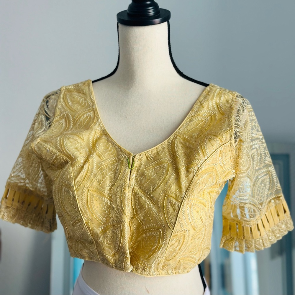Net Saree blouse
